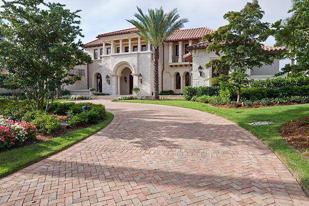 Permeable Paver Driveway in Brookfield, MO